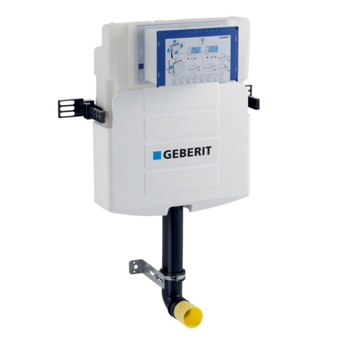 Cutout image of Geberit Sigma 12cm Concealed Dual Flush Cistern 6/3 Litres - 109.309.00.5
